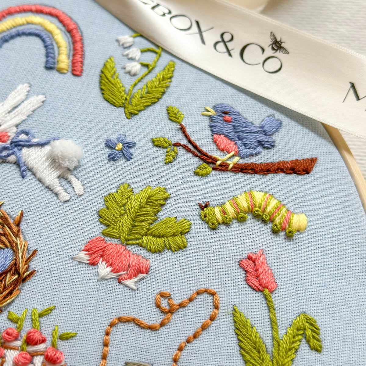 Spring Stitch Spring Stitches Embroidery
