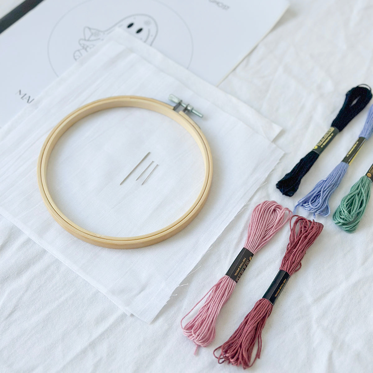 Great Grandmothers Ghost Embroidery – 6 inch