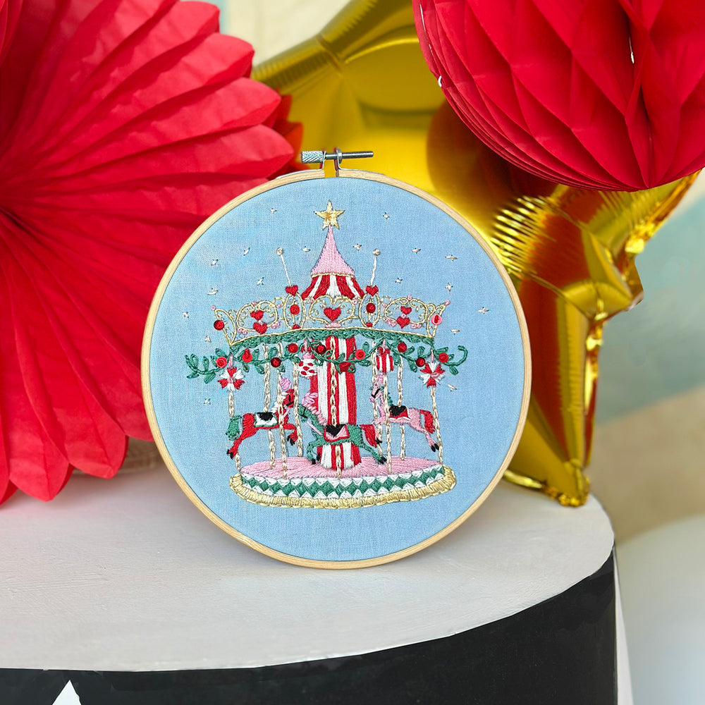 
                      
                        The Magical Carousel Embroidery – 8 inch
                      
                    
