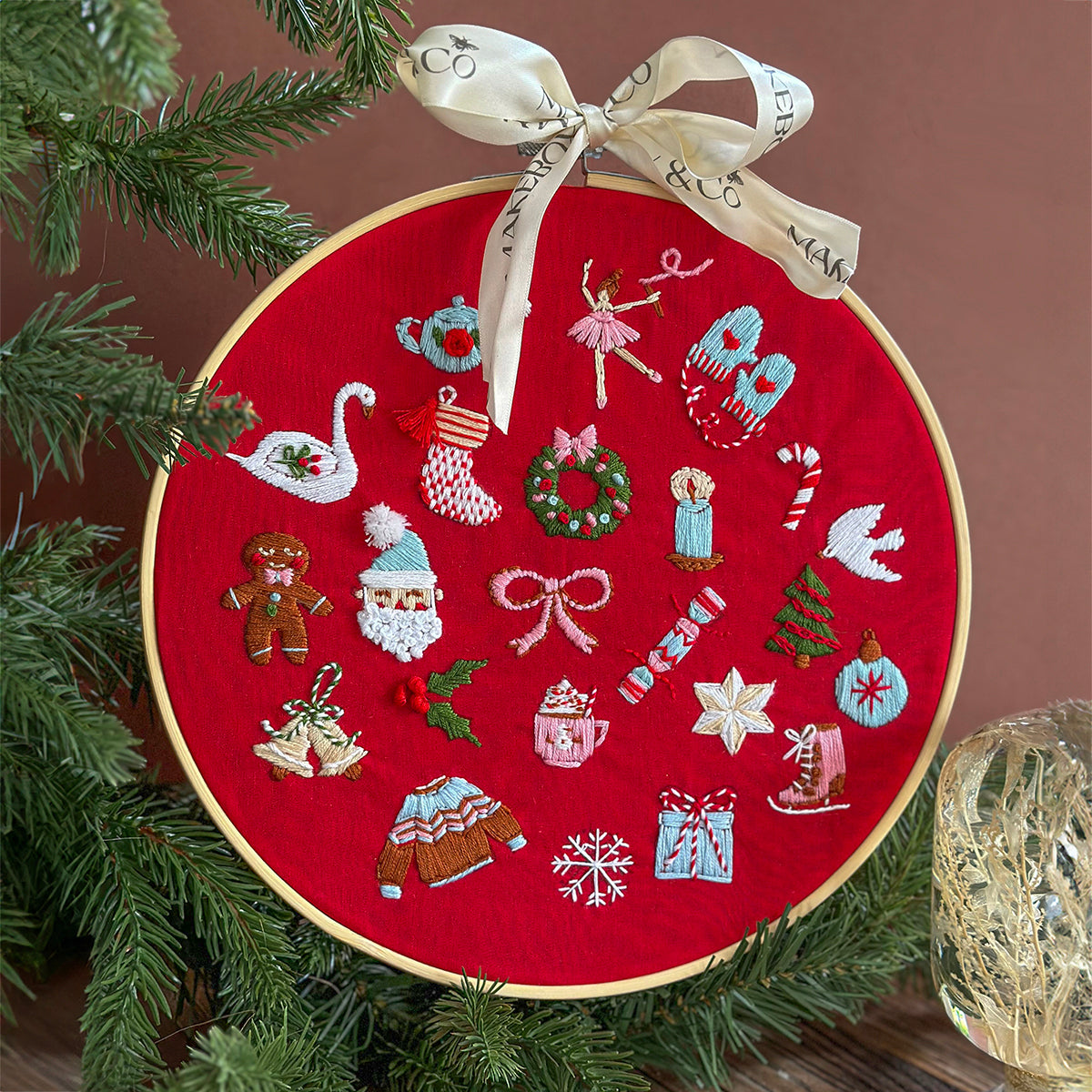 24 Days of Advent Embroidery