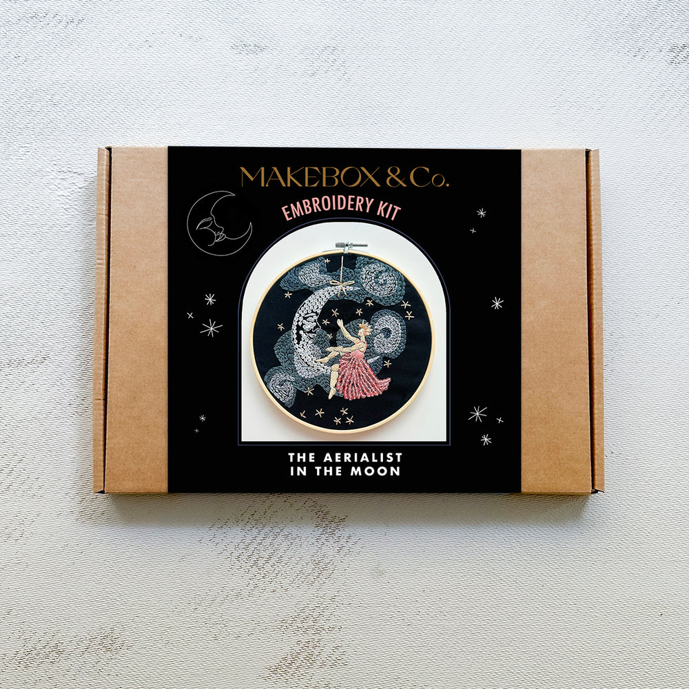 
                      
                        The Aerialist in the Moon Embroidery – 8 inch
                      
                    