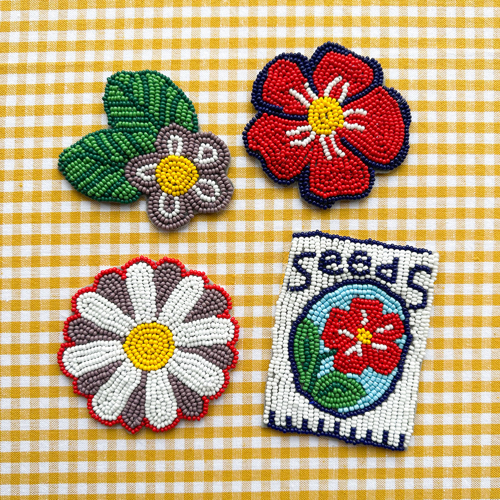 
                      
                        4 Garden Beaded Coasters
                      
                    