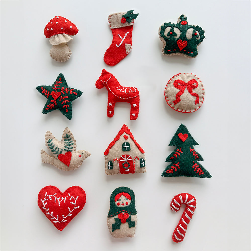 The MakeBox & Co Advent Calendar Garland