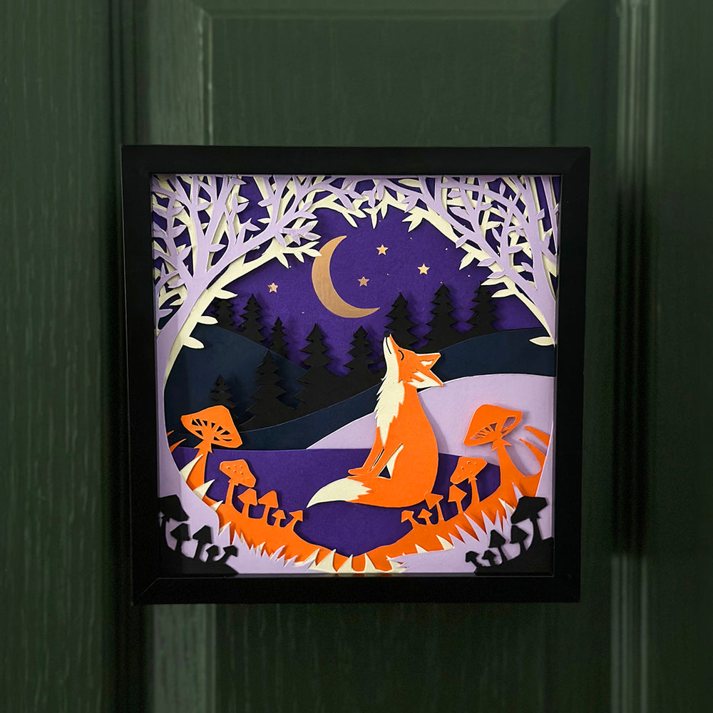 
                      
                        The Fox & the Moon Shadow Box
                      
                    
