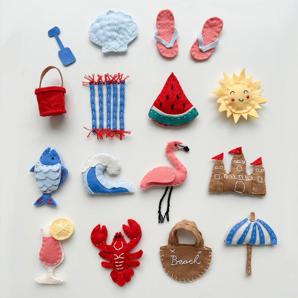 Summer Season Felt Garland Kit