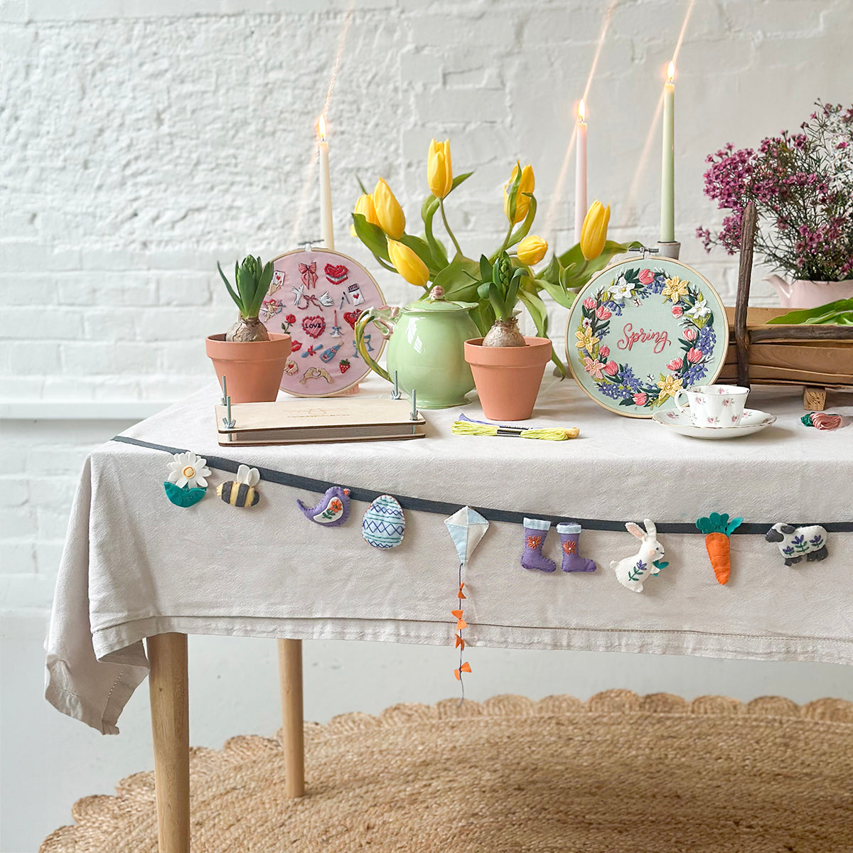 Spring Handcrafts Spring Crafting