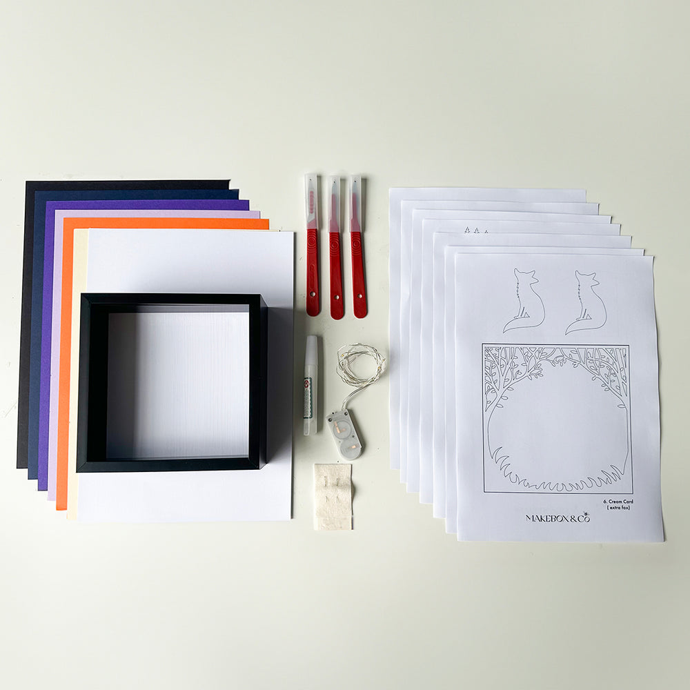 
                      
                        The Fox & the Moon Shadow Box
                      
                    