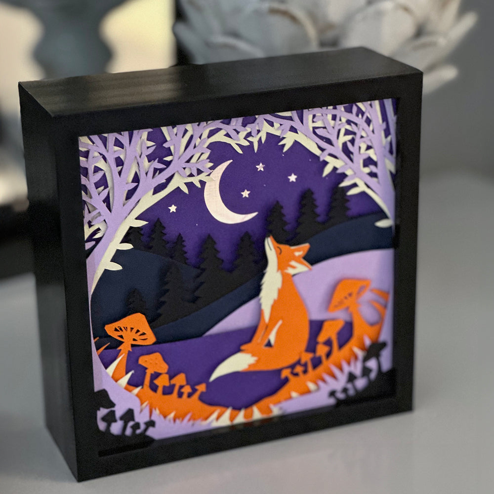 
                      
                        The Fox & the Moon Shadow Box
                      
                    