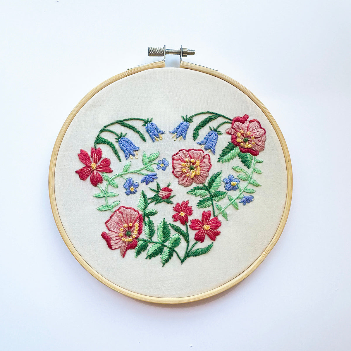 Wild at Heart Embroidery Kit