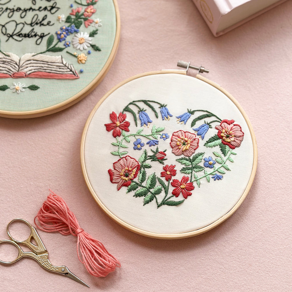 Wild at Heart Embroidery Kit