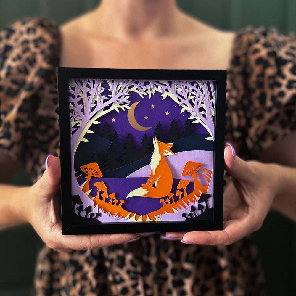 
                      
                        The Fox & the Moon Shadow Box
                      
                    