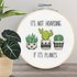 Counted Cross Stitch Kit with Hoop: It's not Hoarding - MakeBox & Co.