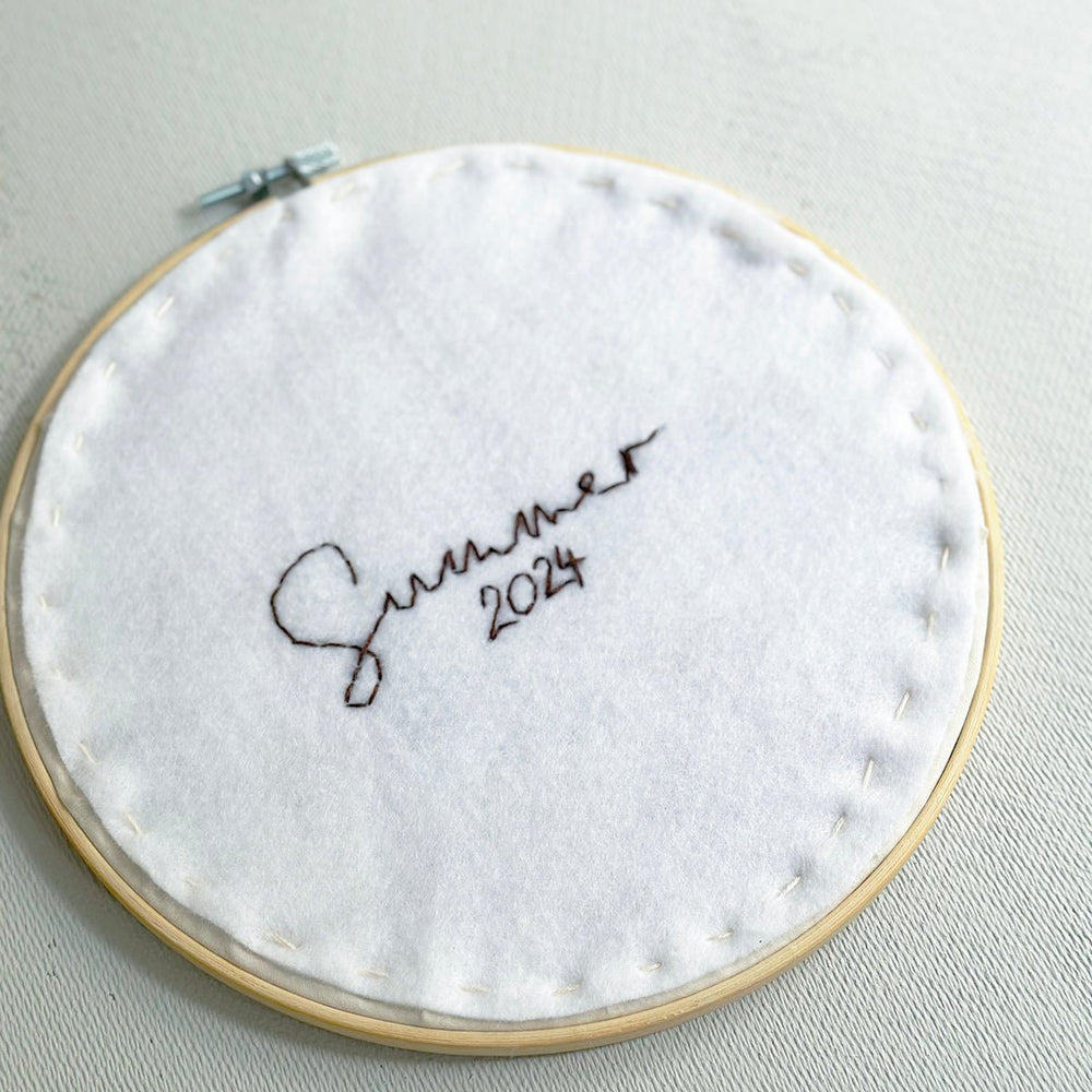 
                      
                        Embroidery Kit with hoop: 30 days of Summer Stitches - MakeBox & Co.
                      
                    