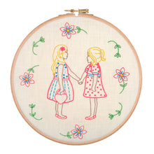  Embroidery Kit with Hoop: Friends for Ever - MakeBox & Co.