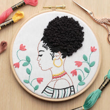  Embroidery Kit with Hoop: Stitch Your Style: Freestyle: Mindful Meditation - MakeBox & Co.