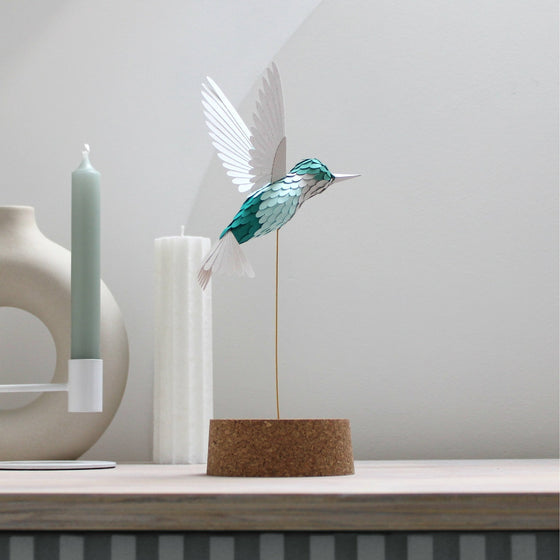 Hummingbird and Paper Feathers Craft Box - MakeBox & Co.
