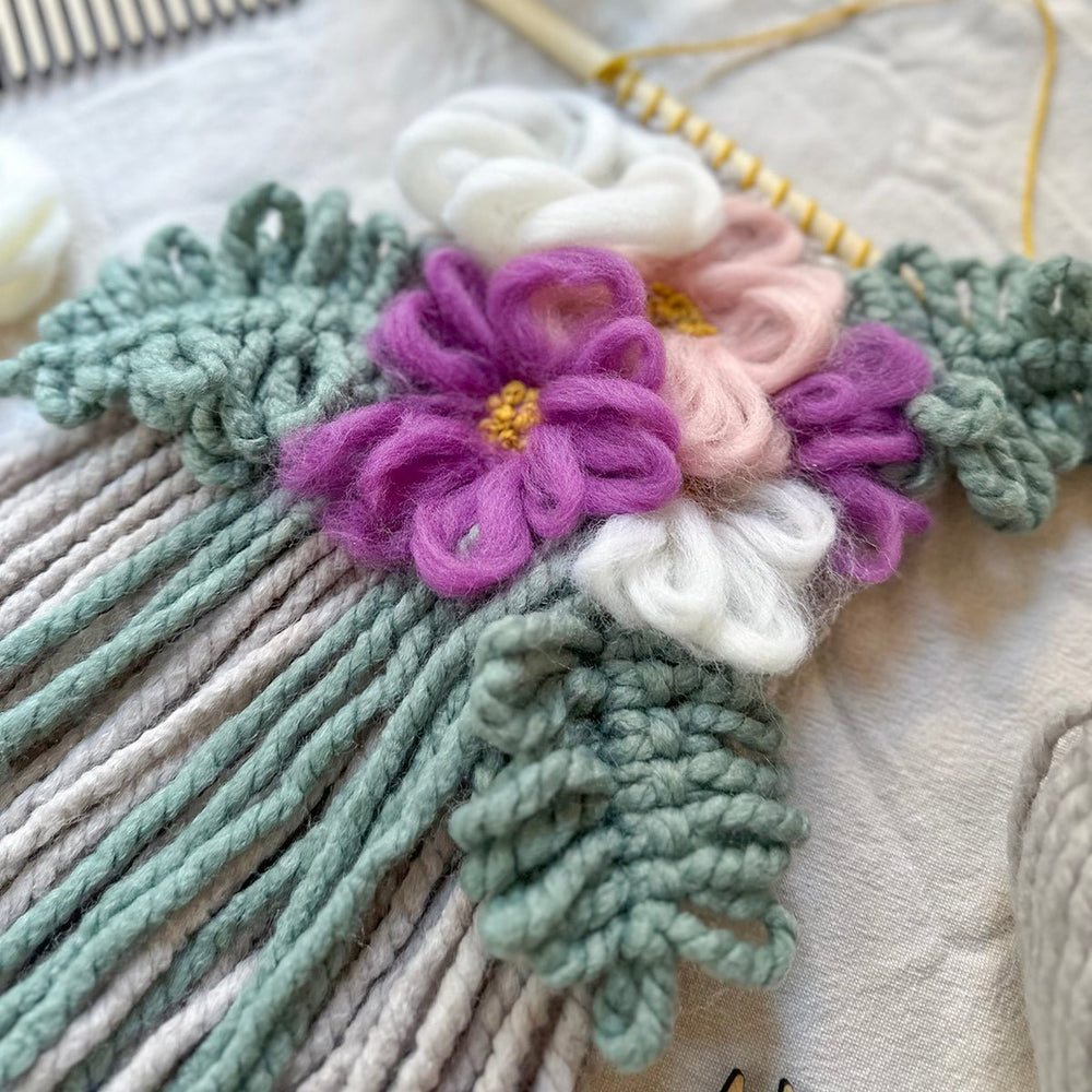 
                      
                        Loopy Floral Weaving - MakeBox & Co.
                      
                    