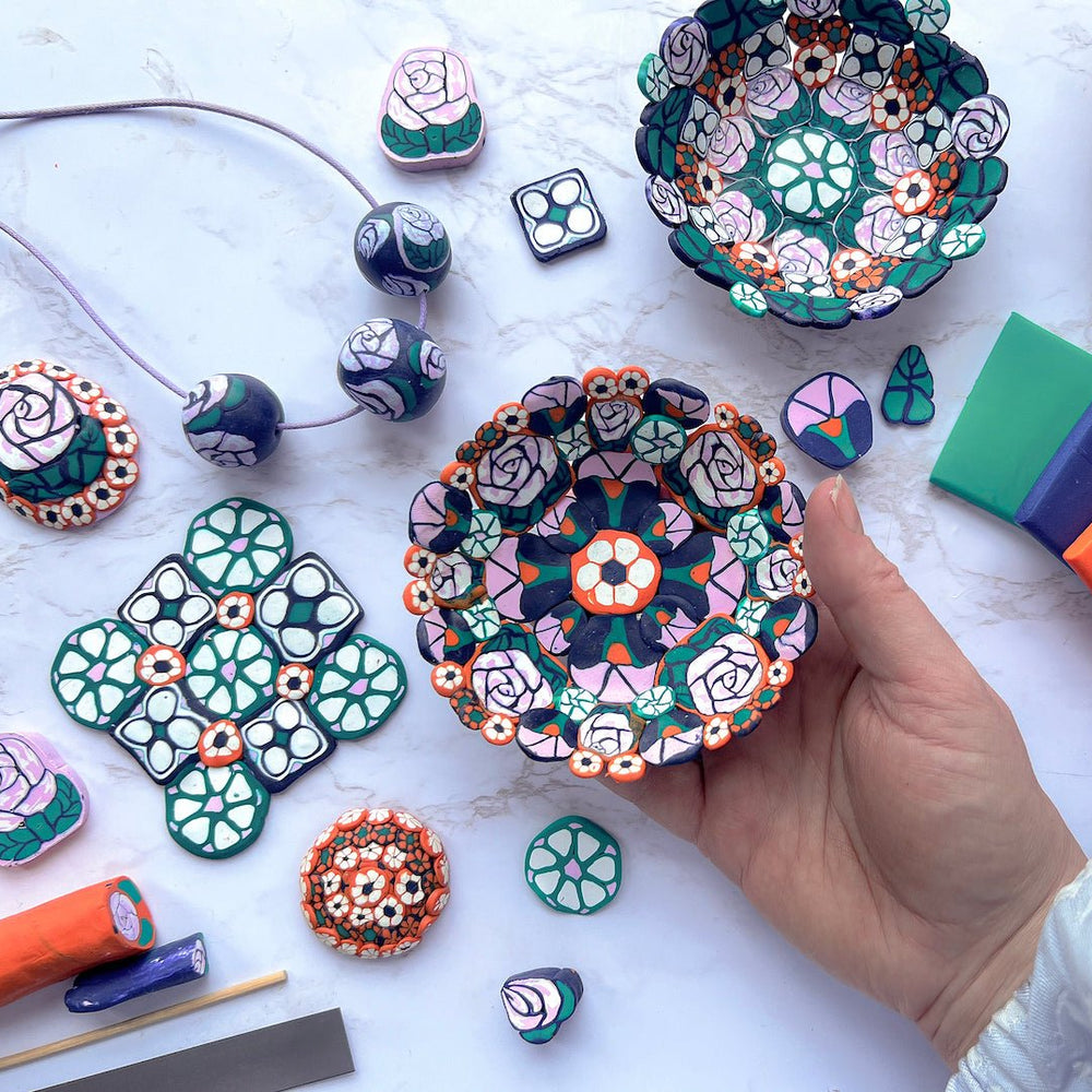 
                      
                        Millefiori Polymer Clay Kit - MakeBox & Co.
                      
                    