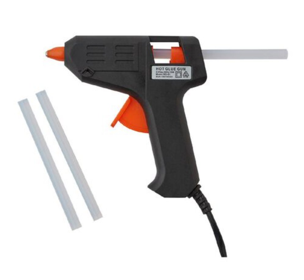 Mini Glue Gun & Sticks (Black) - MakeBox & Co.