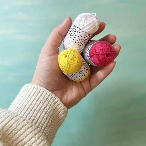 Mini Yarn Set - Made by Me Minis by Rico - MakeBox & Co.