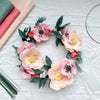 Pretty in Pink Wreath - MakeBox & Co.