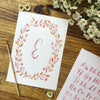 Pretty Painting - Personalised Portrait & Wreath Watercolour Design by Emma Block - Download - MakeBox & Co.