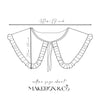 Stella Embroidered Collar Navy w digital instructions - MakeBox & Co.