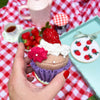 Strawberries and Cream Pin Cushion - Digital Download - MakeBox & Co.