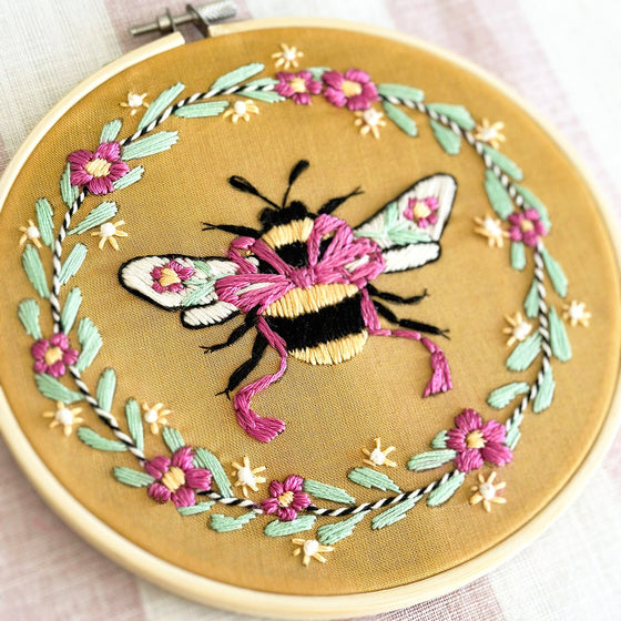 The Belle Bee Embroidery - MakeBox & Co.