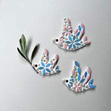  Three Little Mosaic Birds 3 Months - MakeBox & Co.