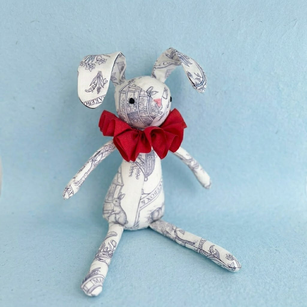 The MakeBox Toile Bunny Craft Kit ( pre-order)