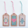 Wooden Cross Stitch Tags - MakeBox & Co.