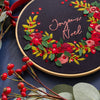 DIGITAL DOWNLOAD - The Sparkle Berry Wreath Embroidery